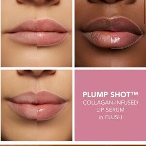 New! Buxom Plump Shot Collagen Infused Lip Serum Flush